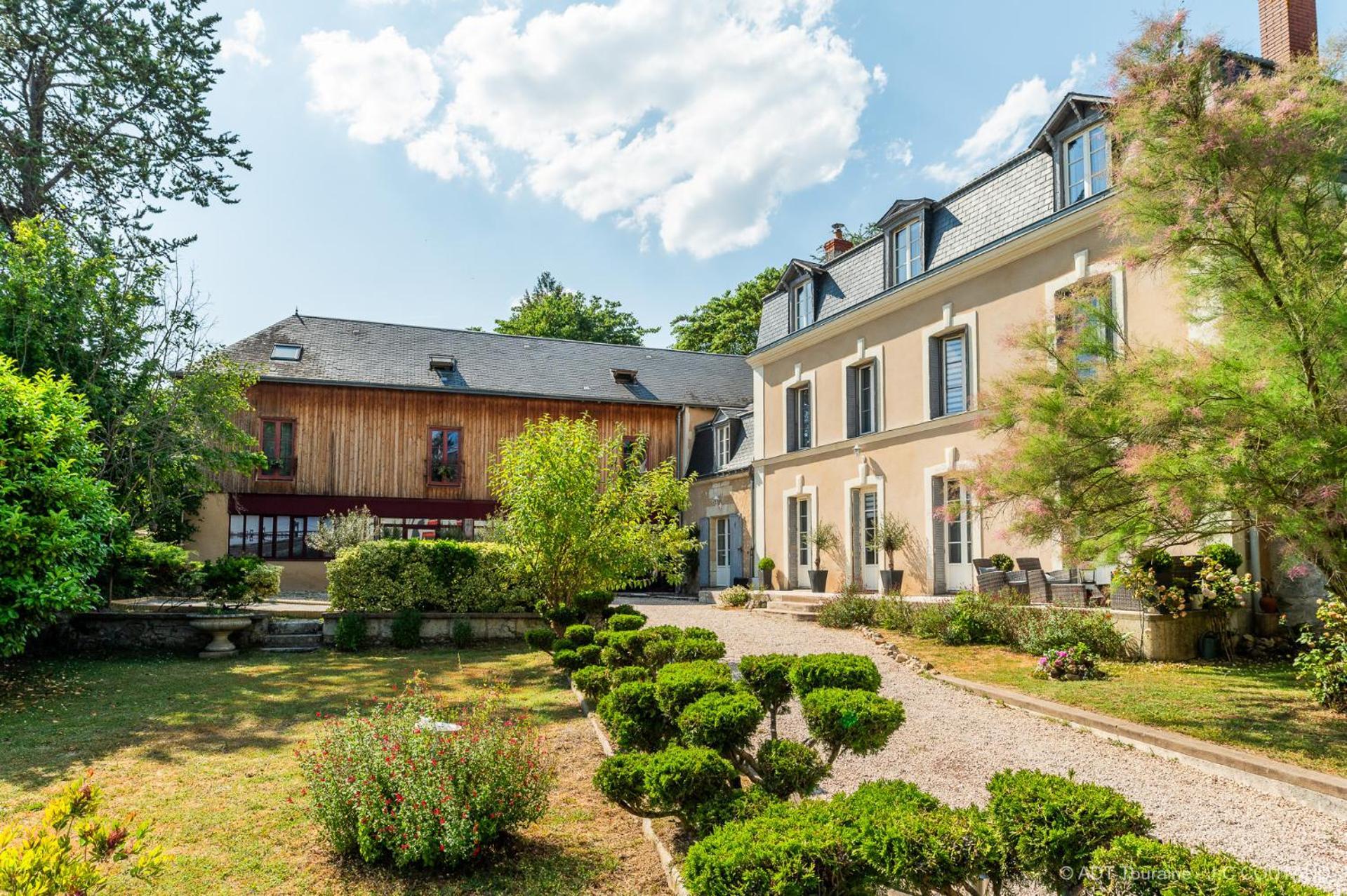 A l'Ombre d'Azay - Demeure d'Hôtes Exterior foto